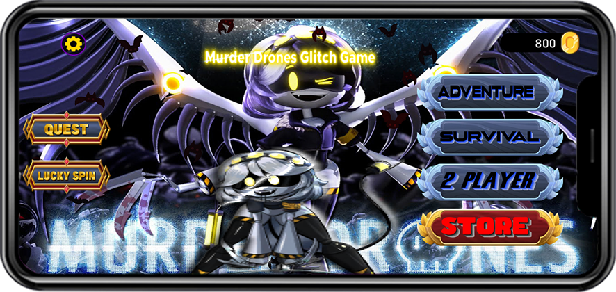 Murder Drones Glitch Game 게임 스크린샷