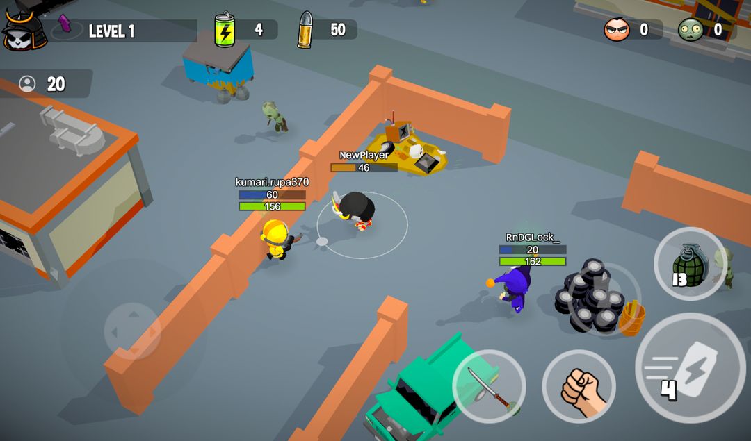 Zombie Royale io Offline Game screenshot game