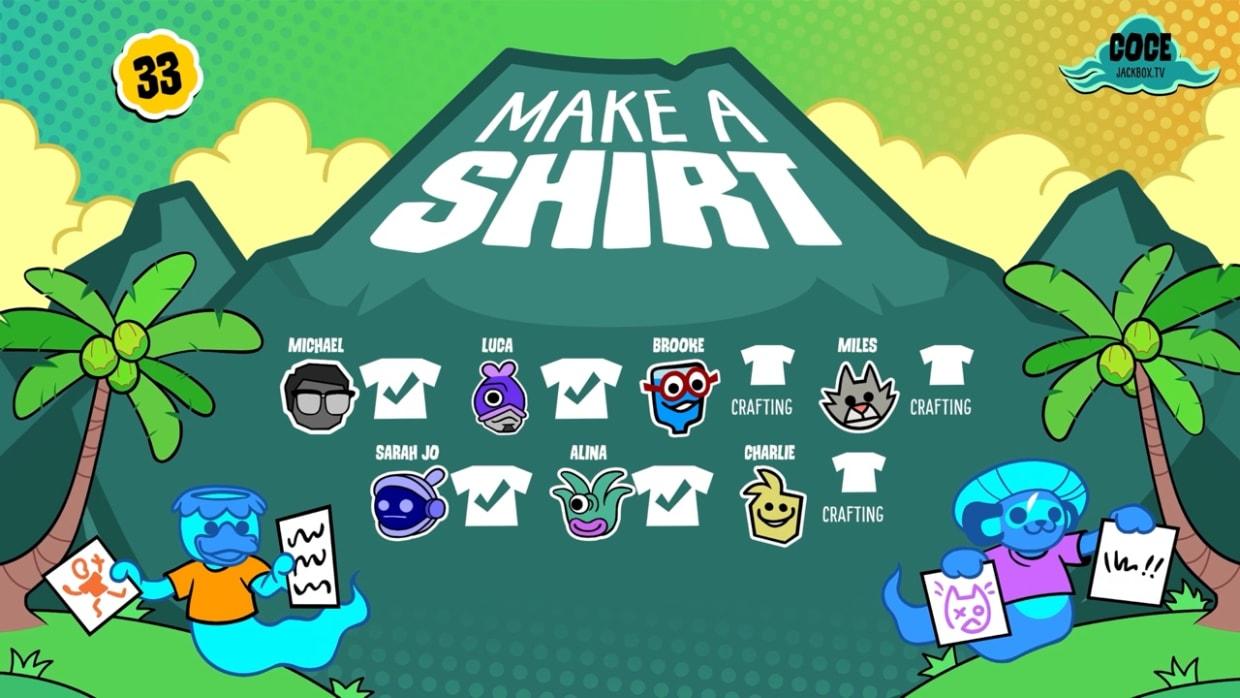 Screenshot of The Jackbox Party Pack 10