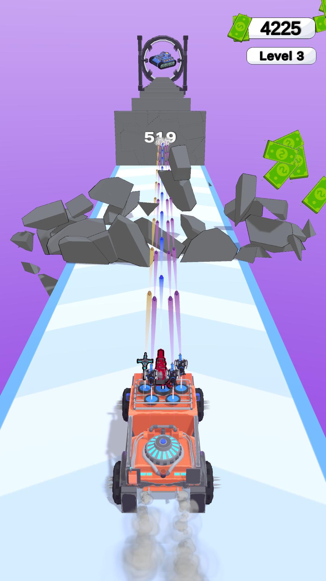 Скриншот игры Mad Car Run