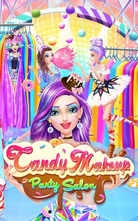 Screenshot 1 of Candy Makeup Party Salon 1.0.4