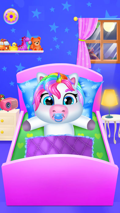 Unicorn Pregnant Mommy Daycare screenshot game
