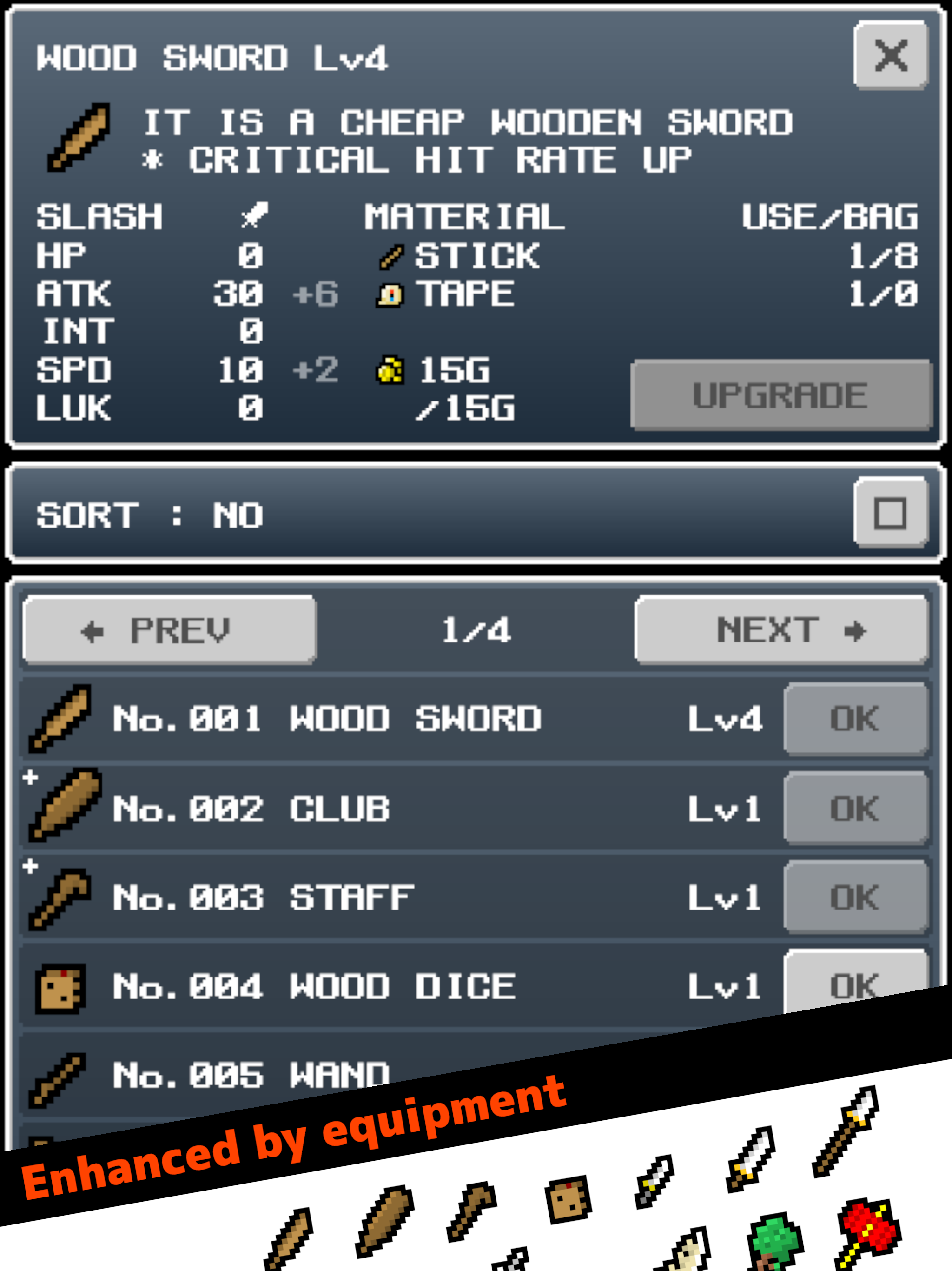 Cuplikan Layar Game MinuteKnights