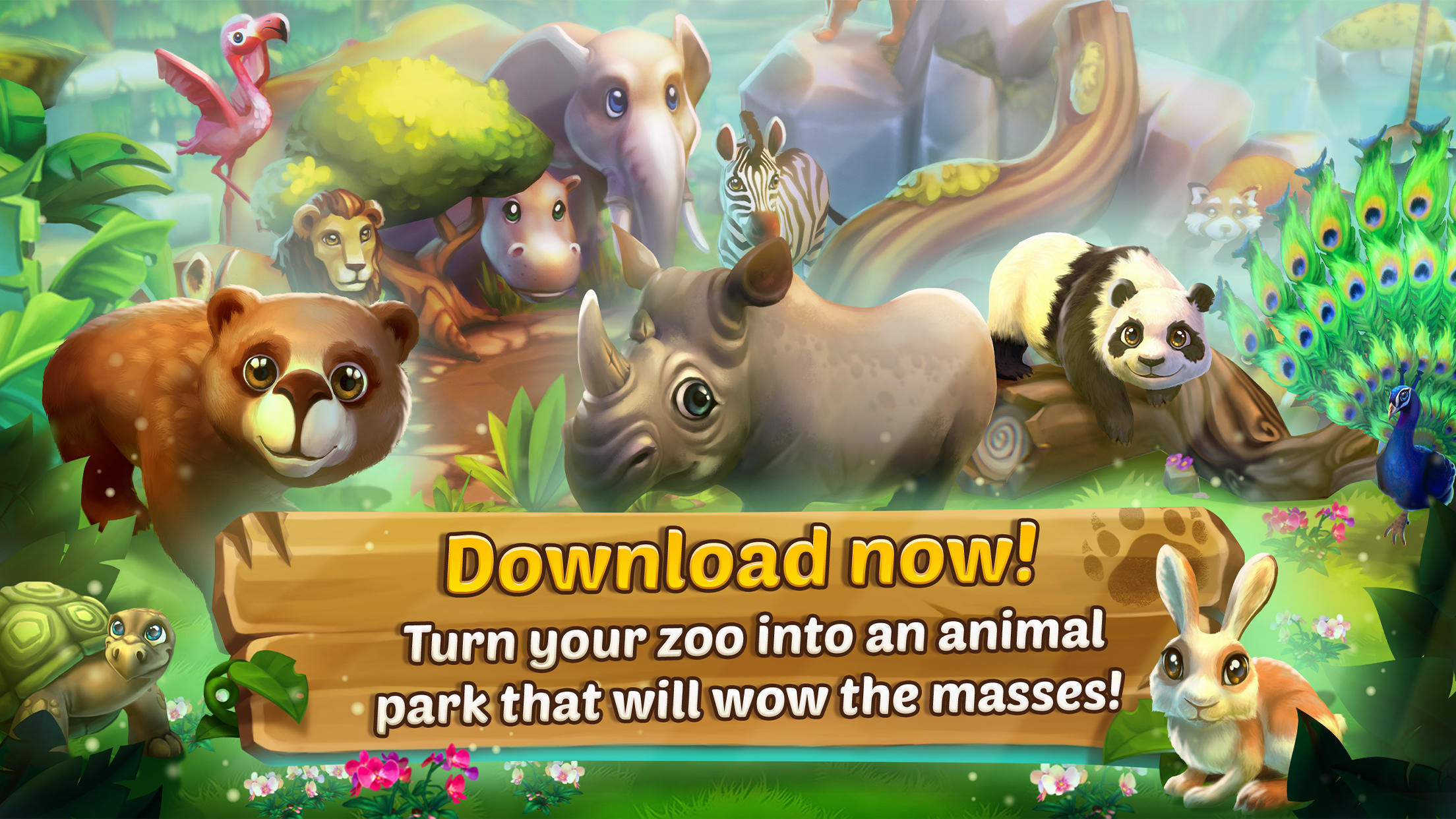 Zoo 2: Animal Park Game Screenshot