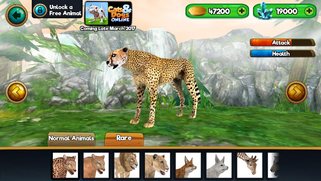 Animal Sim Online: Big Cats 3D遊戲截圖