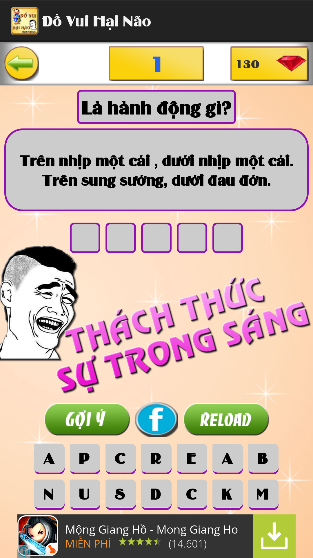 Đố Vui Hại Não - Max Troll Game Screenshot