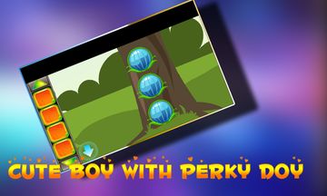 Kavi Game 415 - Cute Boy With Perky Dog Rescue Game Screenshot
