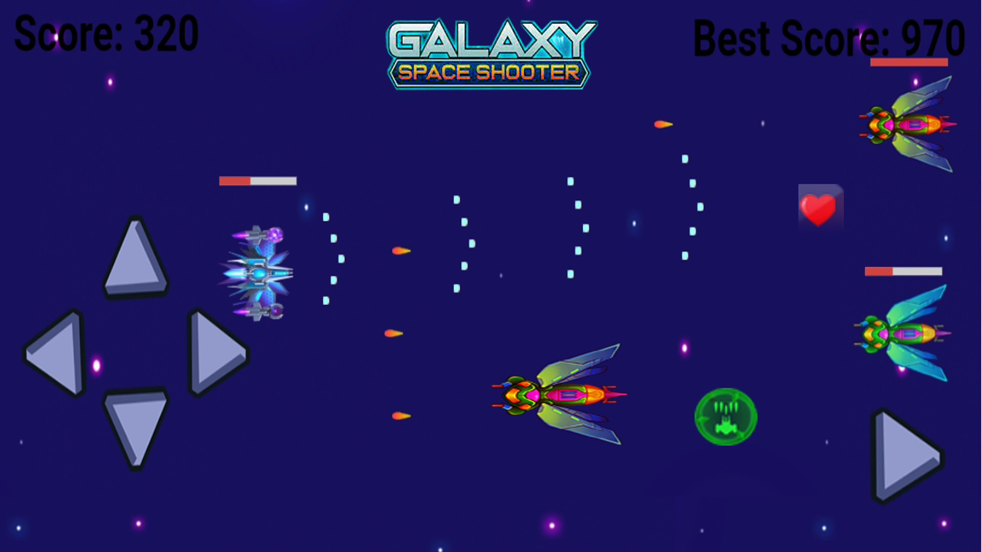 Space Shoote - Galaxy Attack Game Screenshot