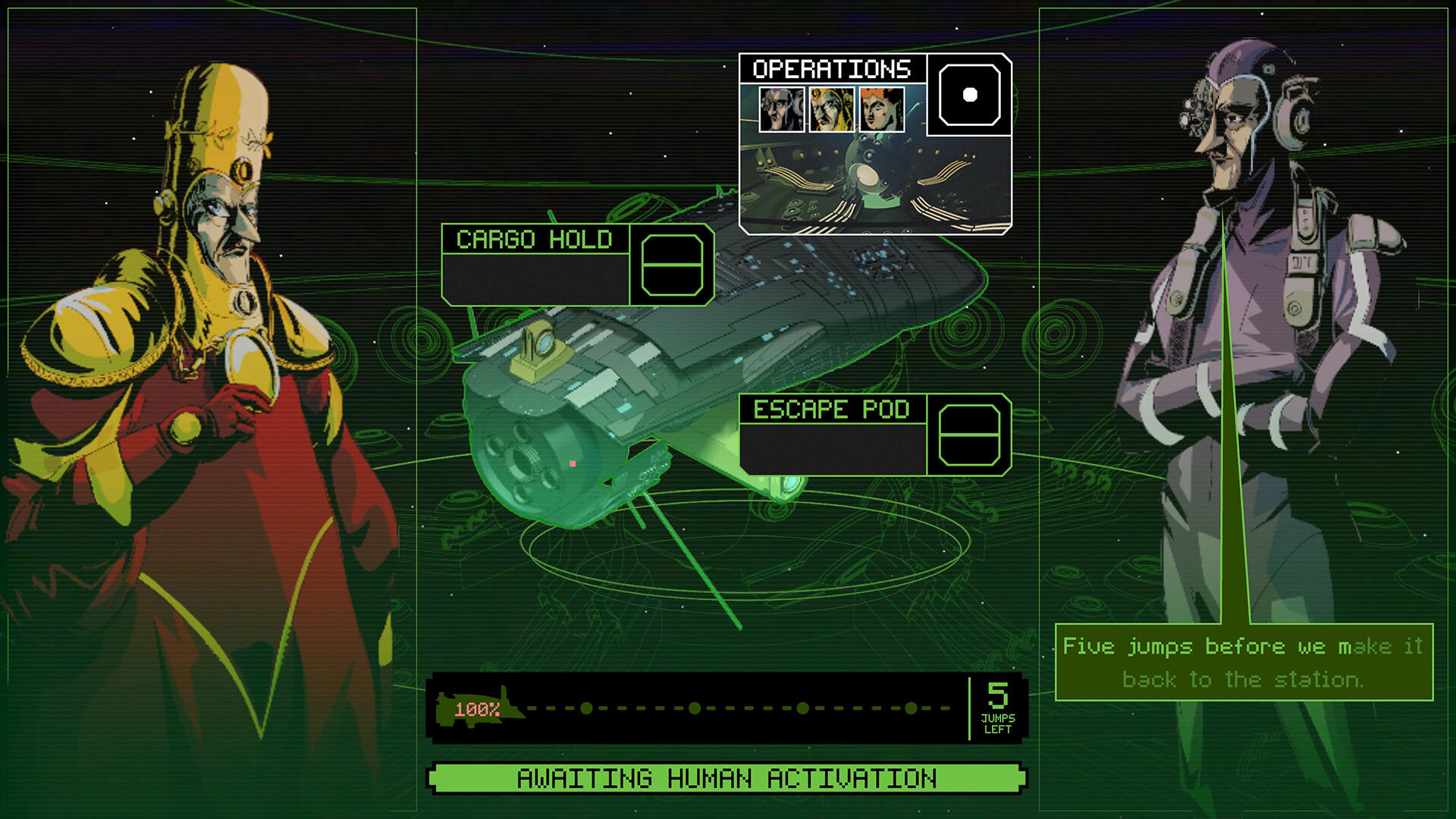 Screenshot of Tales From The Arcade: Starship Murder