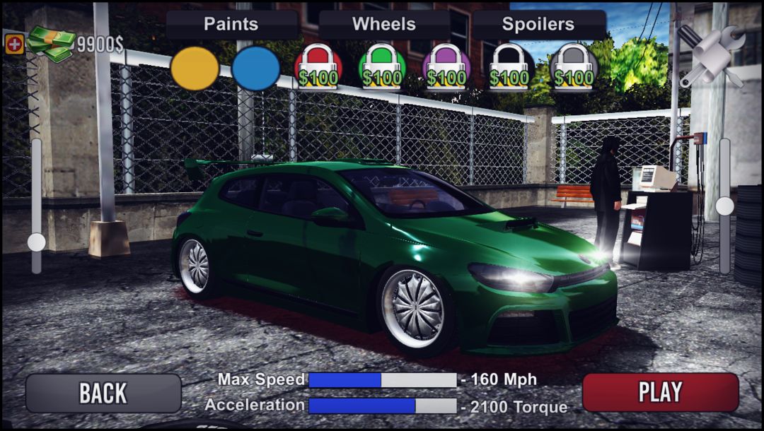 Screenshot of Charger Drift Simulator
