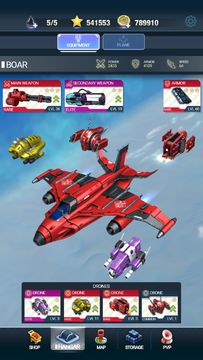 Red Hunt: Space Shooter Game 遊戲截圖