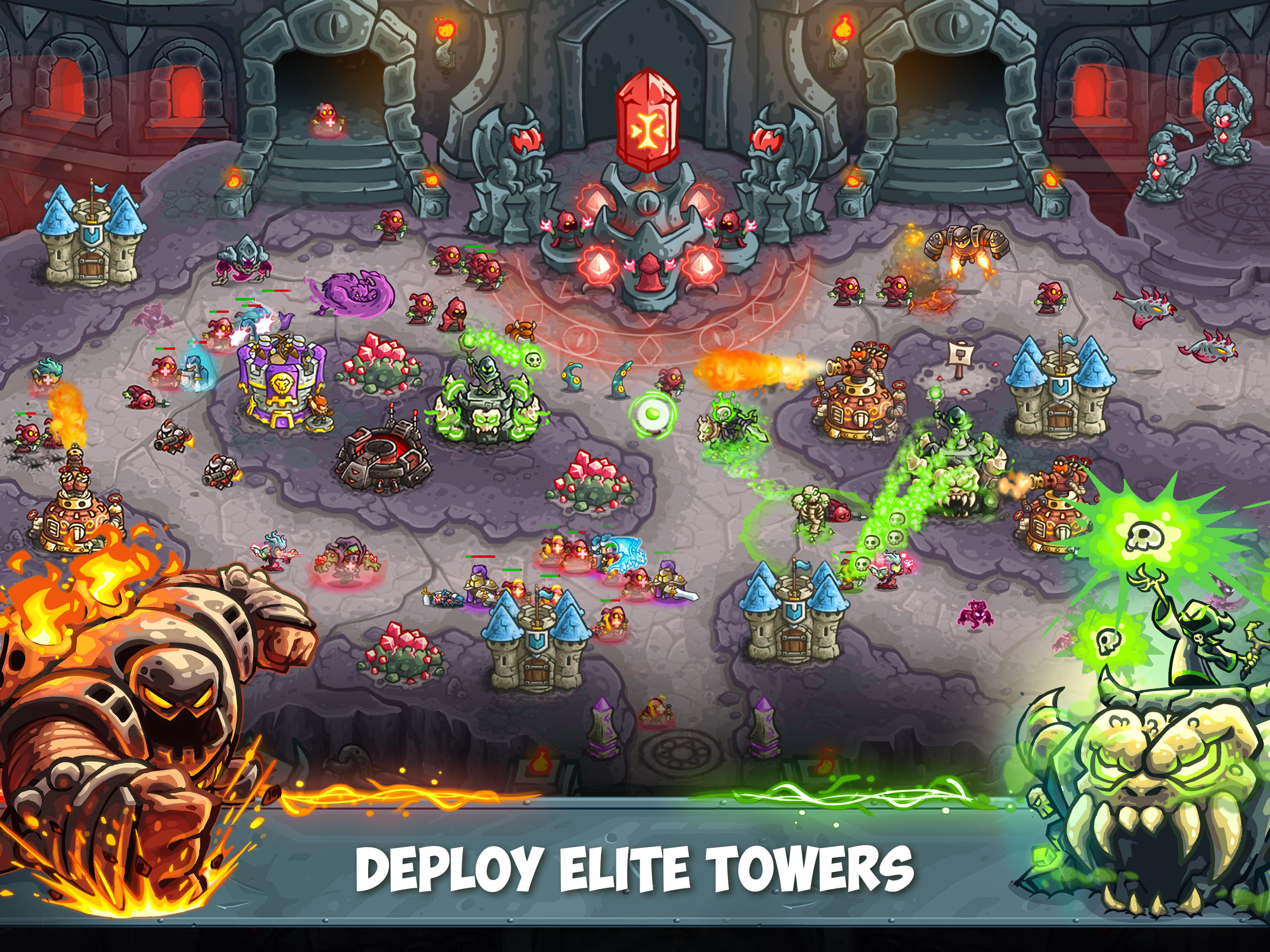 Screenshot of Kingdom Rush 5: Alliance TD