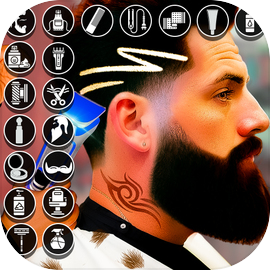 Barbearia cabeleireiro cabelo louco cortar jogo 3D - Baixar APK