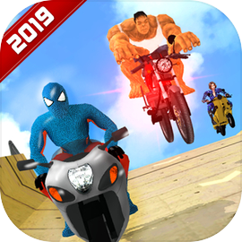 Super Hero Bike Mega Ramp 3