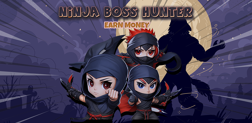 Banner of Cazador de jefes ninja - Gana dinero 1.3.3