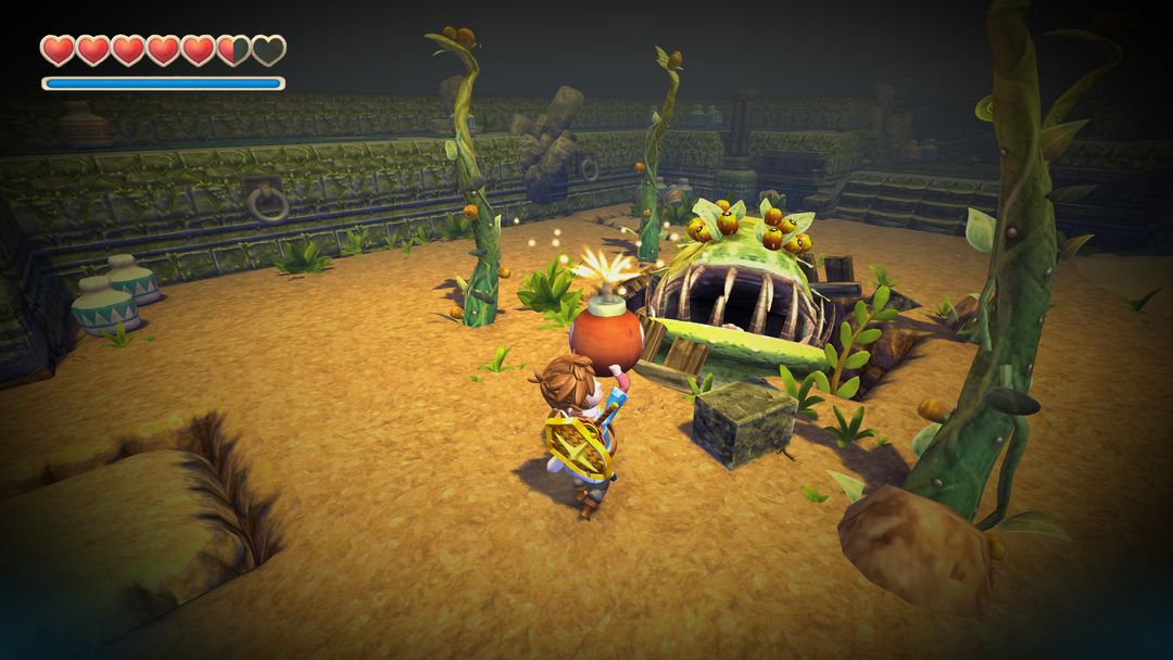 Oceanhorn ™ ภาพหน้าจอเกม