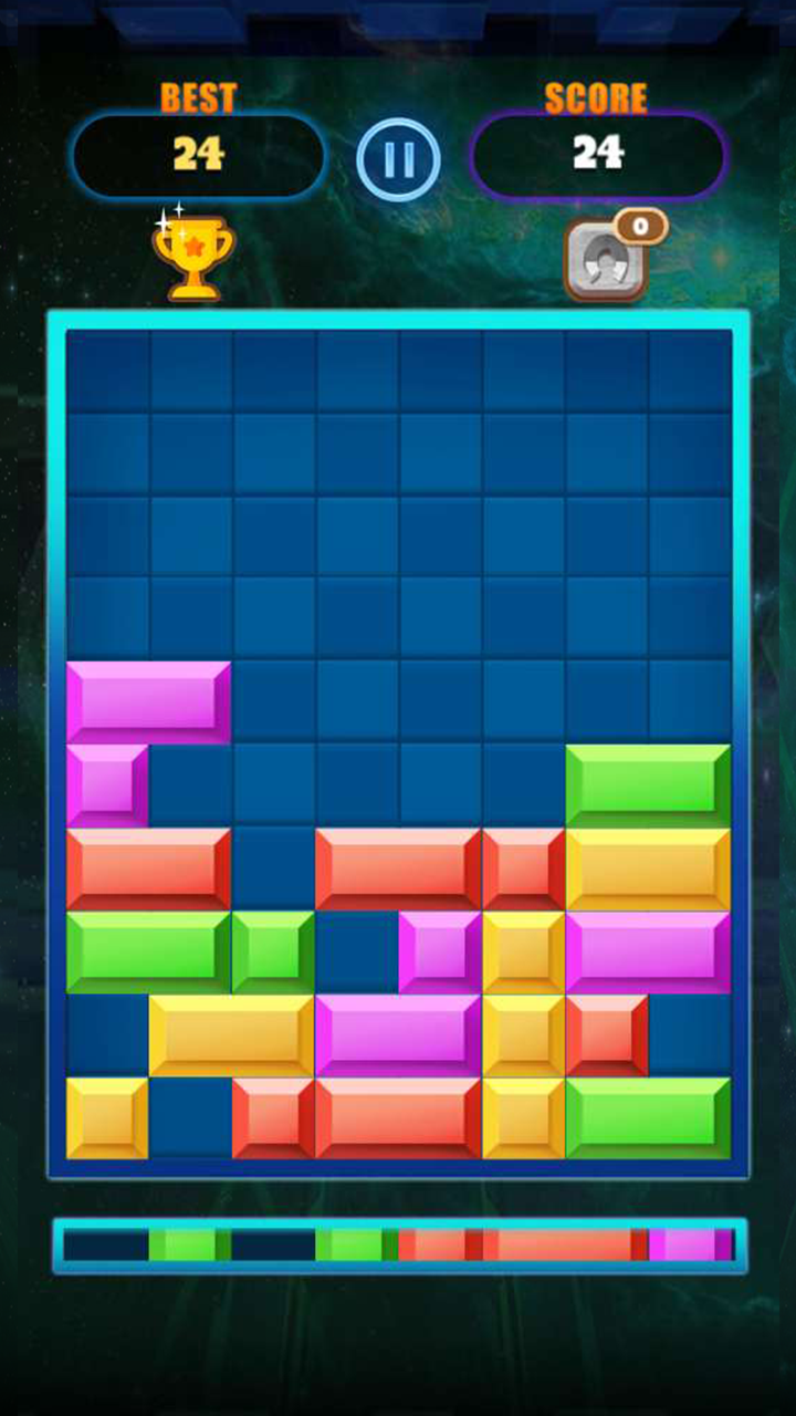 Slide Block Puzzle Classic ภาพหน้าจอเกม