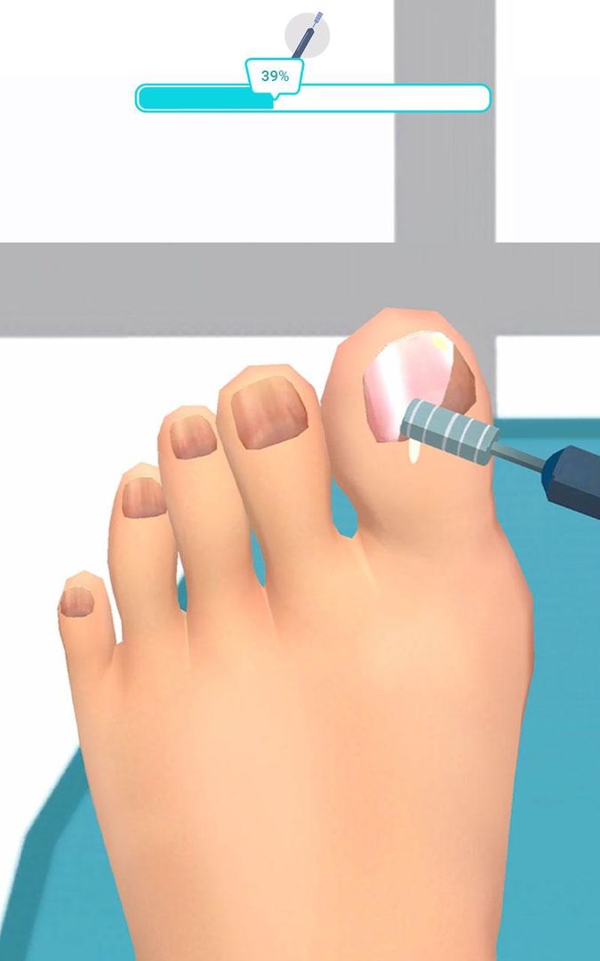 Foot Clinic - ASMR Feet Care 게임 스크린 샷