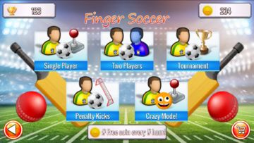 Finger Soccer Game Screenshot