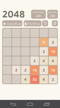 Captura de Tela do Jogo Jogo de 1024 números