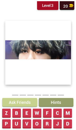 Captura de Tela do Jogo KPOP EYES (MALE)