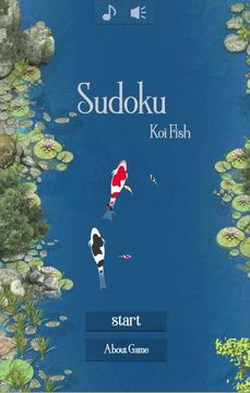 Suduku koi fish Game Screenshot