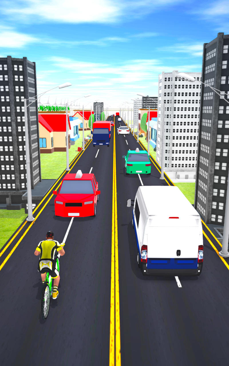 Screenshot 3 of Cycle rush Hour 3d 