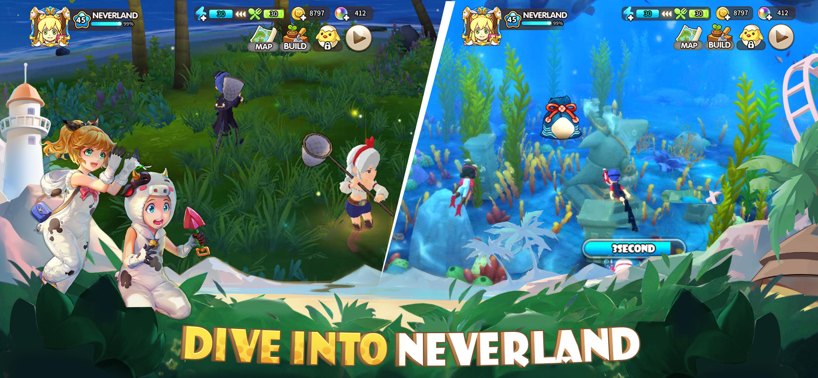 Screenshot of Tour of Neverland