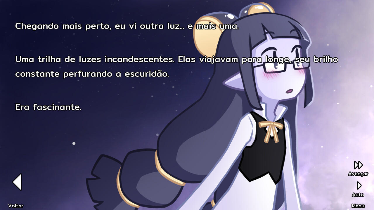 Captura de Tela do Jogo her tears were my light