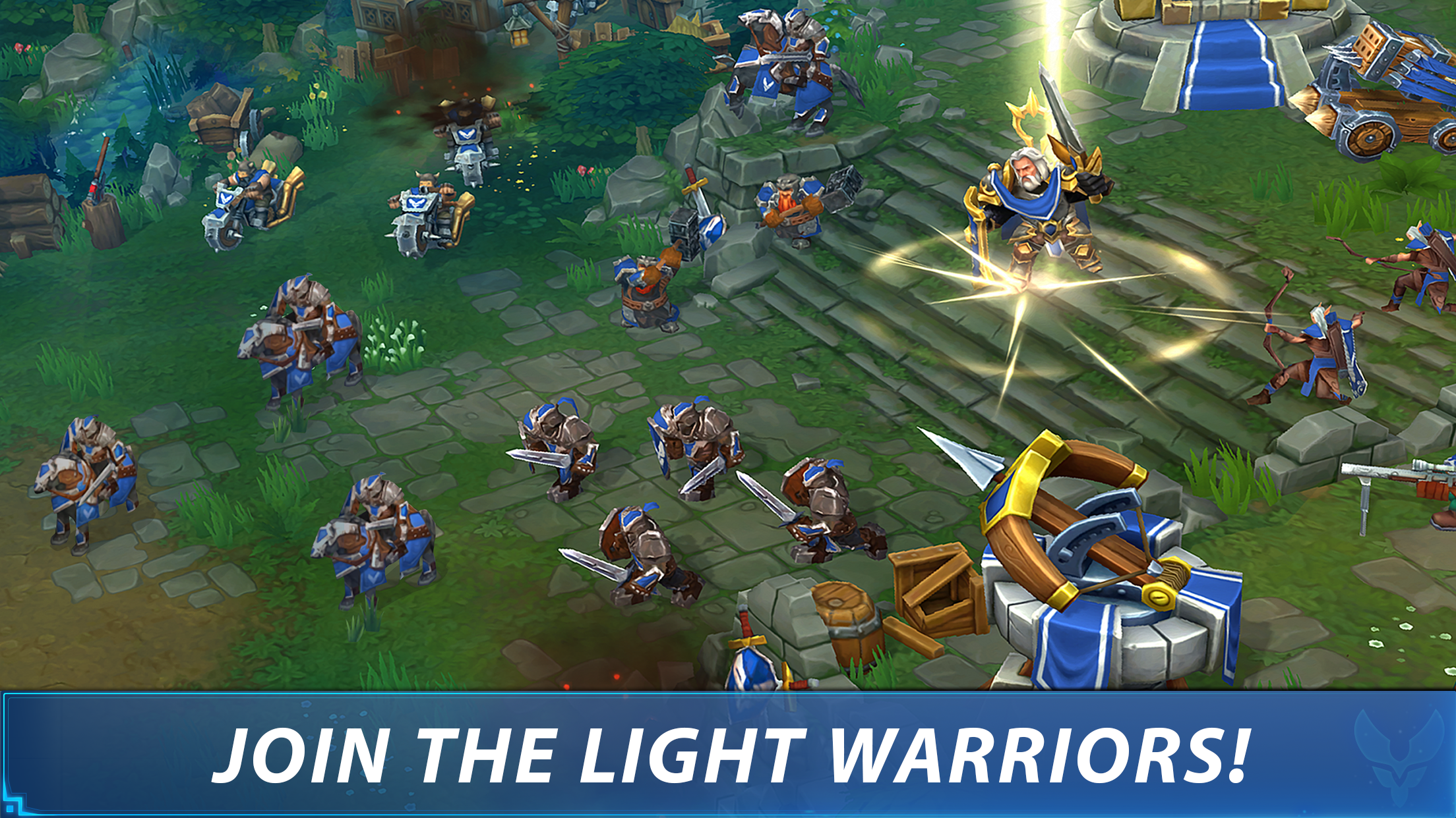 War Legends jogo de estratégia RTS versão móvel andróide iOS-TapTap