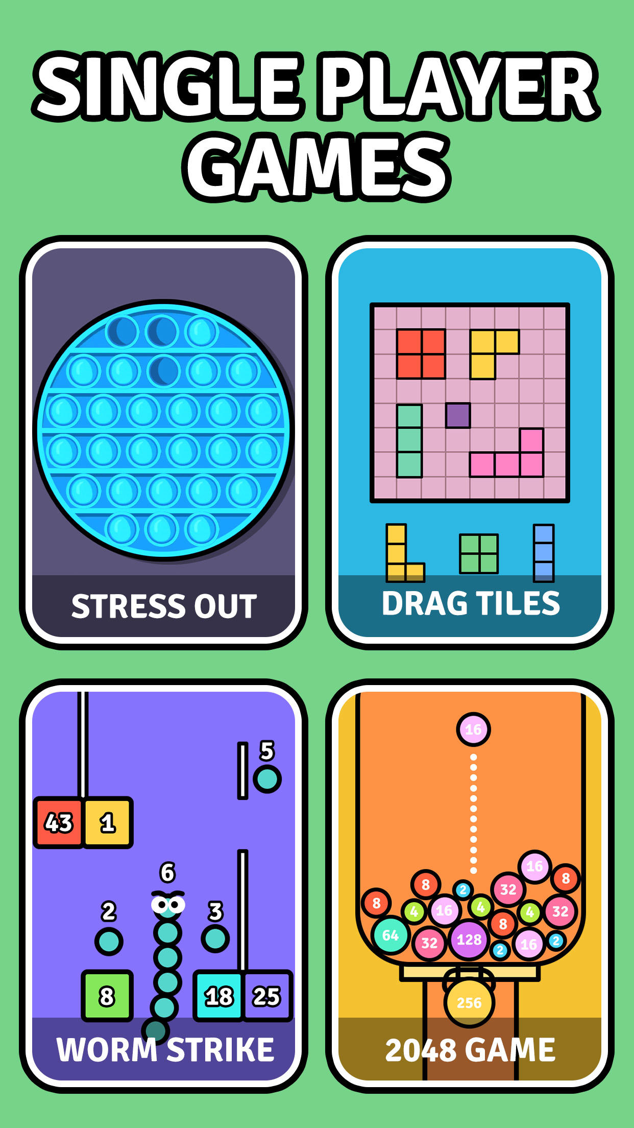 2 Player Battle: 1v1 MiniGames Game Screenshot