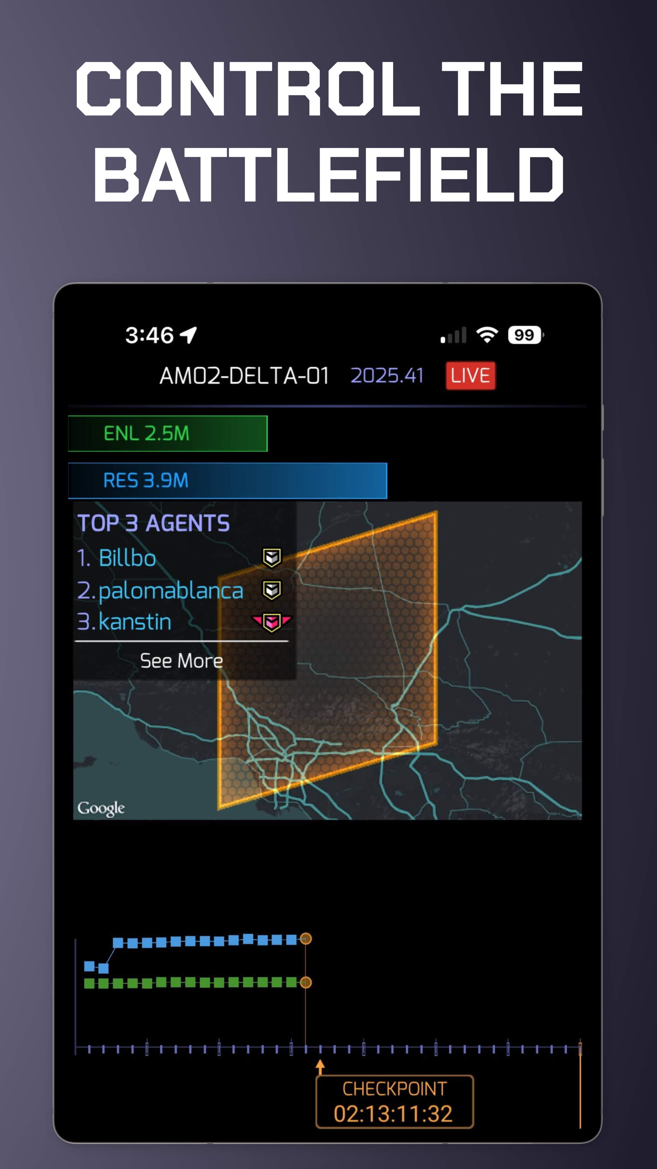 Ingress Game Screenshot