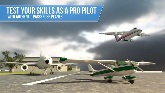 Plane Simulator PRO - landing, parking and take-off maneuvers - real airport SIM遊戲截圖