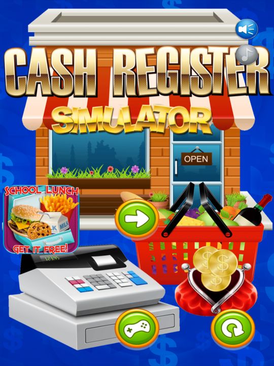 Screenshot 1 of 금전 등록기 및 ATM 시뮬레이터 - 신용 카드 게임 1.8