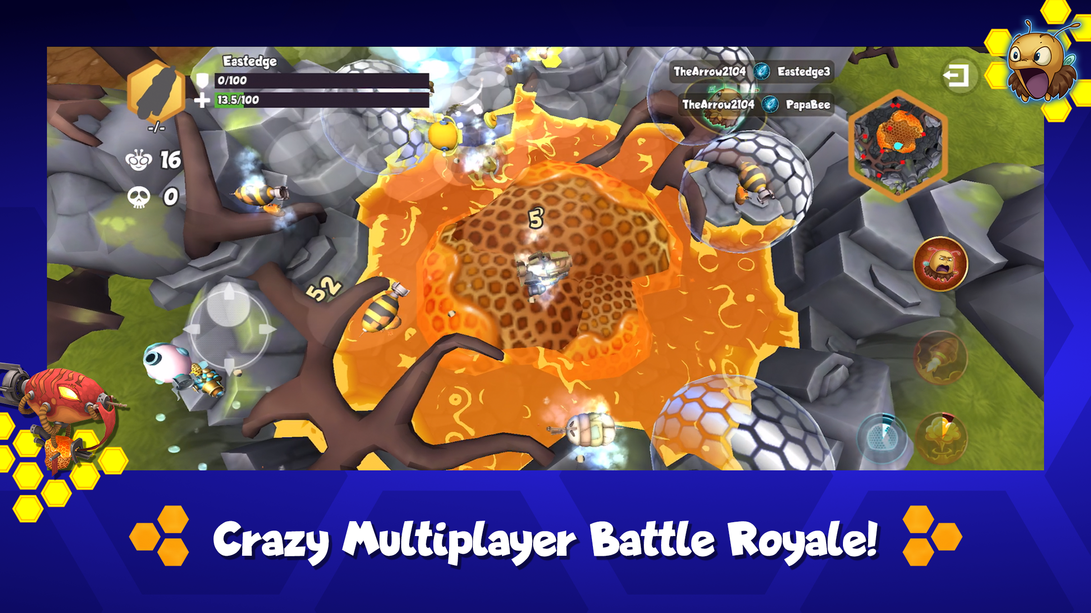 Screenshot of Battle Bees Royale