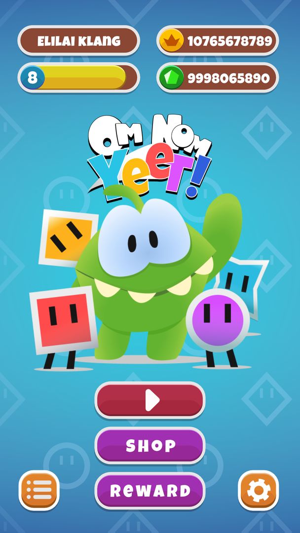 Om Nom Yeet! screenshot game