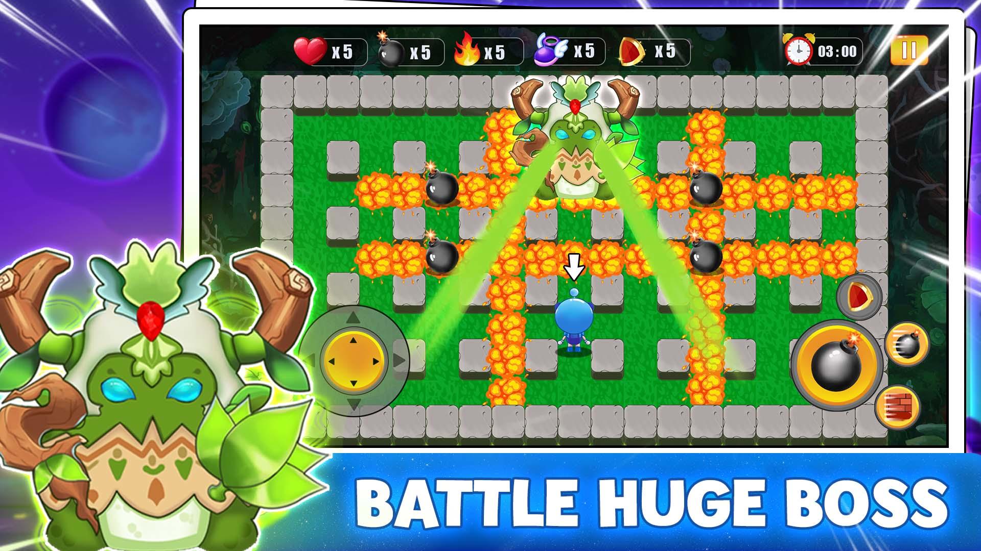 Bomber Battle : Bomb Man Arena Game Screenshot