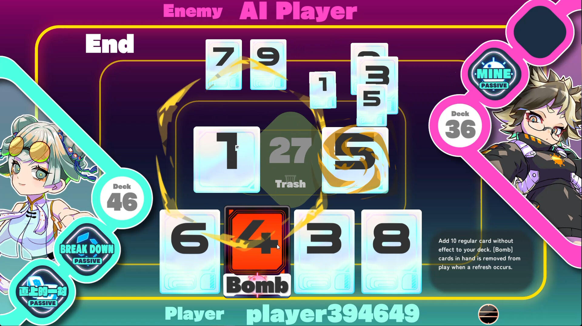 SPEEDUS -SHEDDING SPEED CARD- PLUS Game Screenshot
