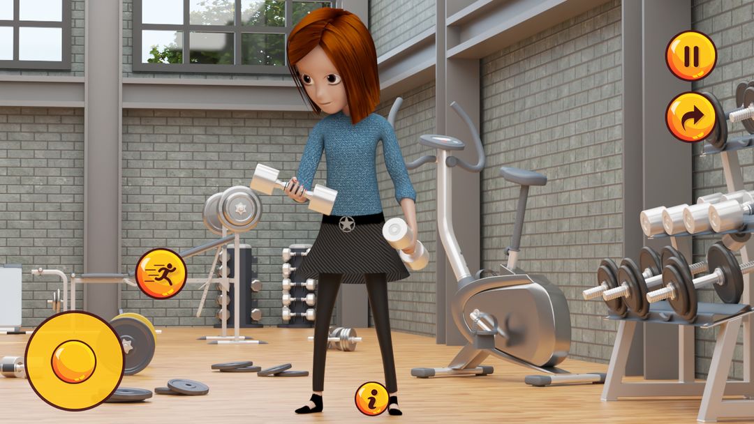Screenshot of High School Girl Simulator – Virtual School Life