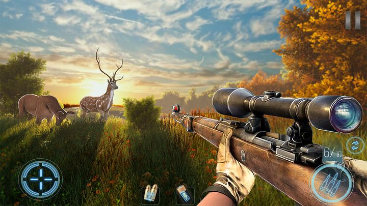 Screenshot 1 of 오프라인 사슴 사냥 게임 1.33