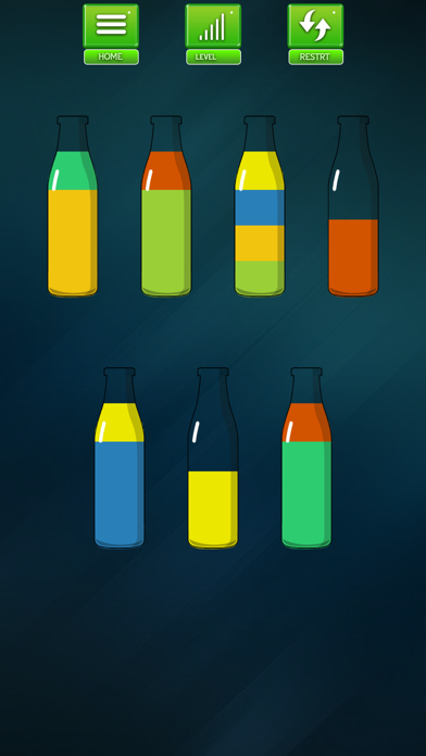 Water Sort Color Puzzle 2023 Game Screenshot
