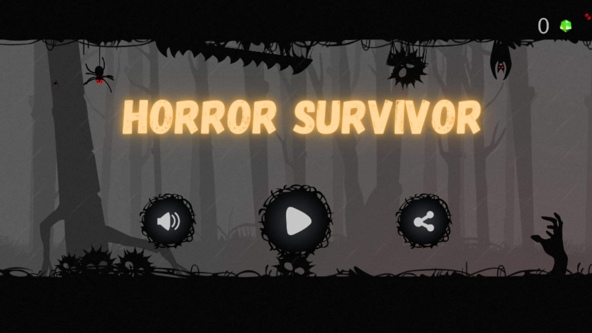 Скриншот игры Horror Survivor