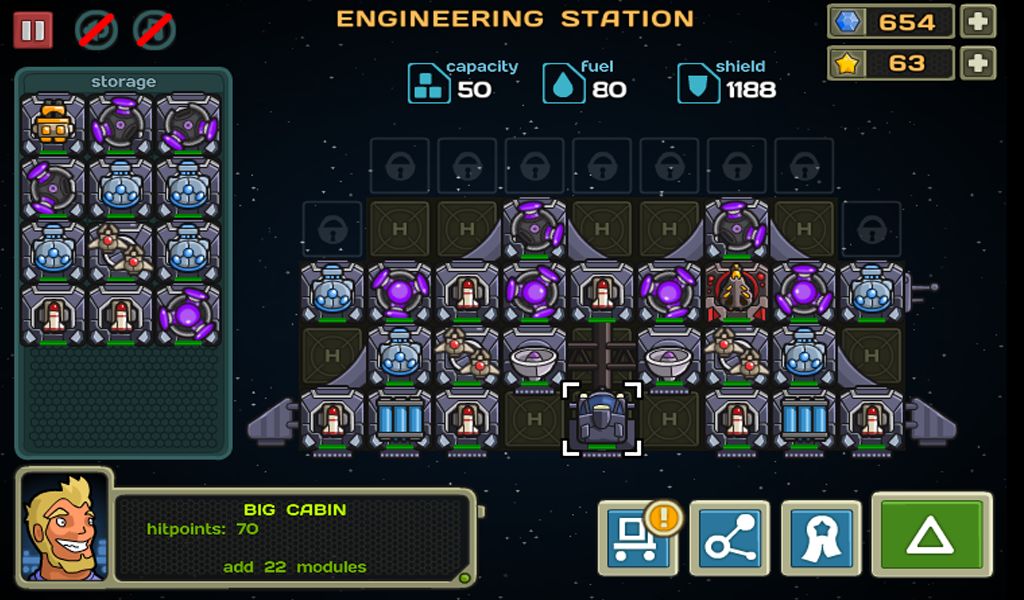 Screenshot of Galaxy Siege 2