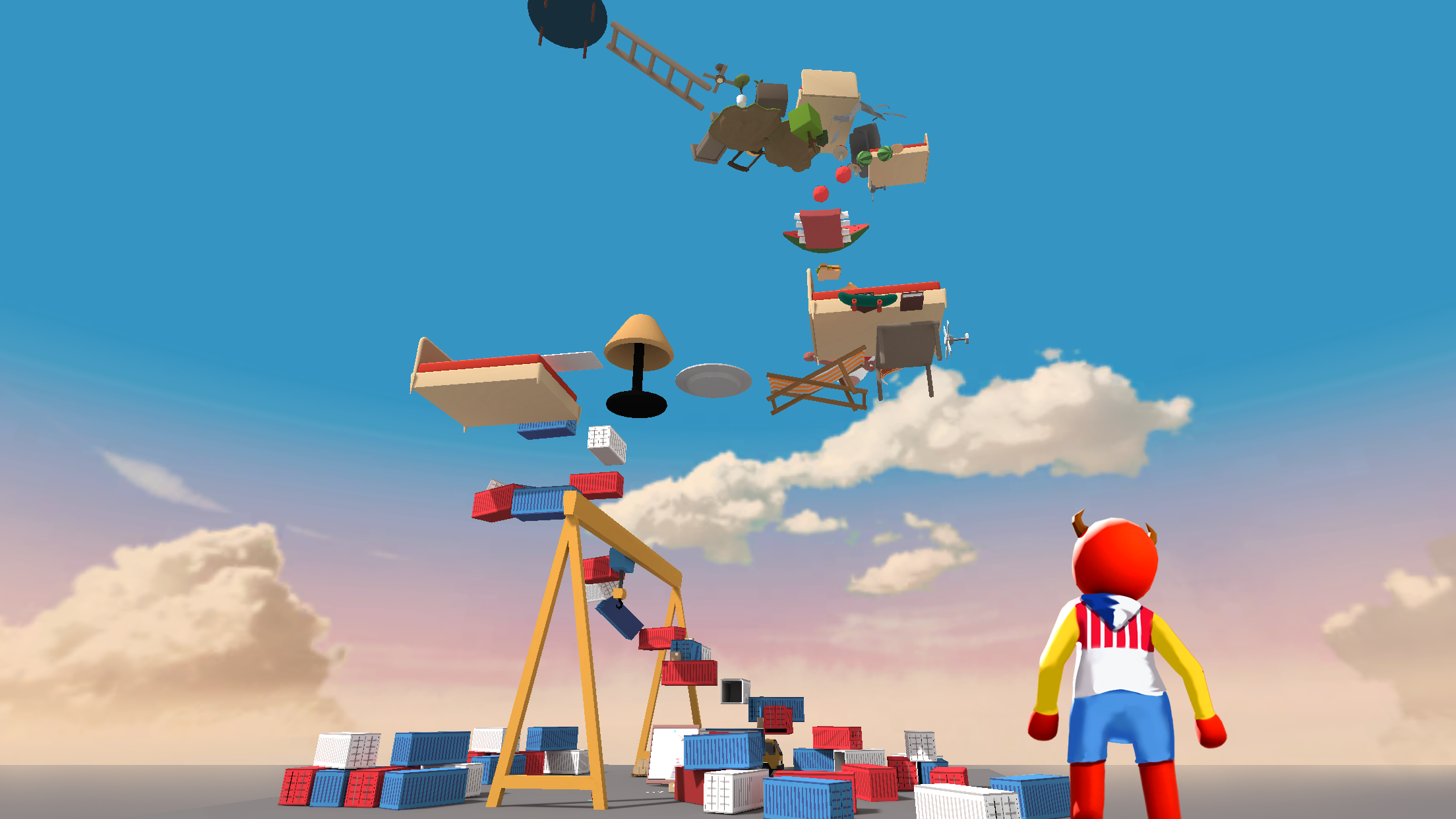 Cuplikan Layar Game Ragdoll Up: Climb Jump N Fall