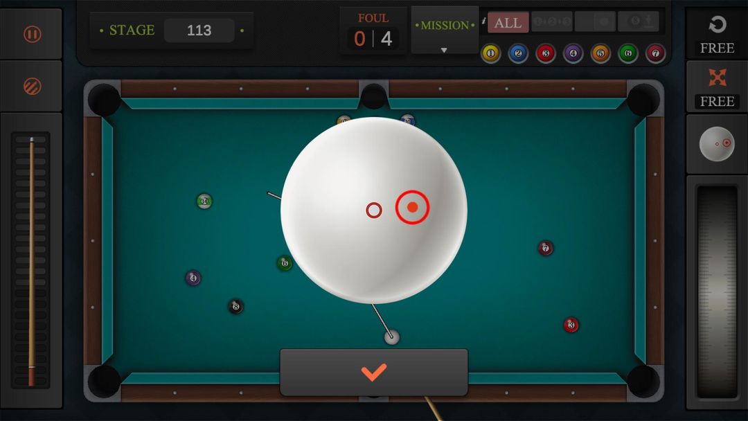 Pool Billiard Championship screenshot game