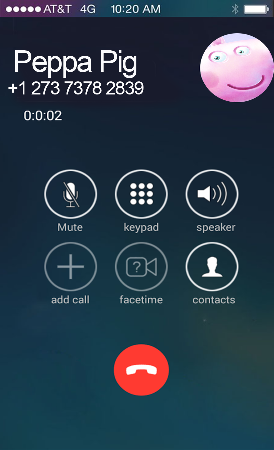 Screenshot 3 of Pepa Pig prank video call 0.1
