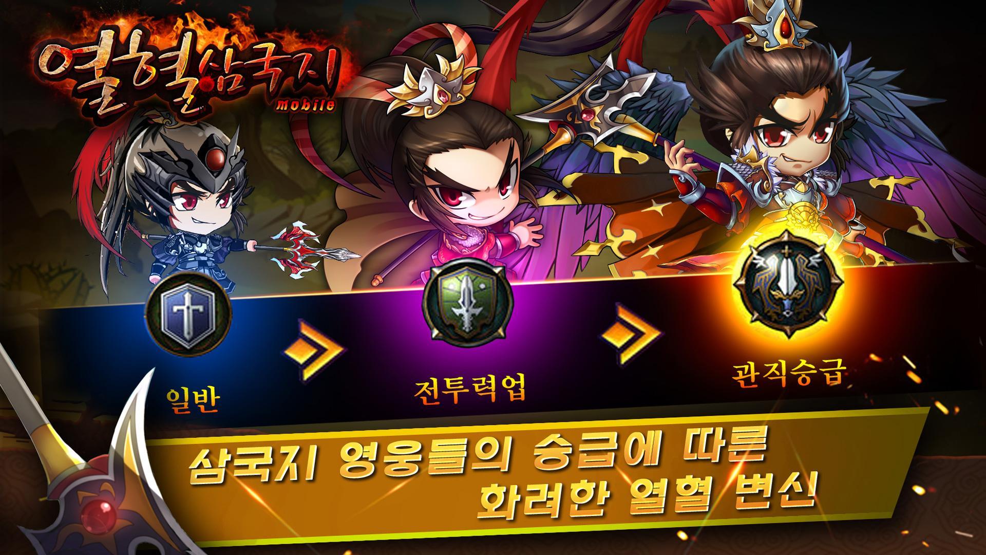 열혈삼국지 ภาพหน้าจอเกม