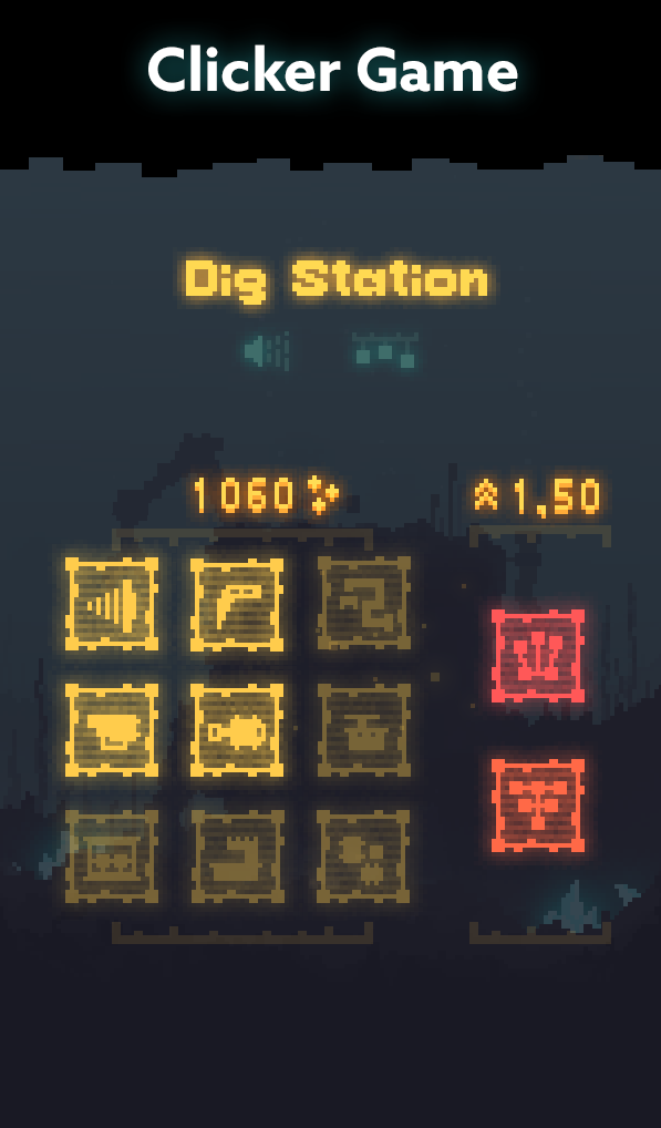 Dig Station Game Screenshot