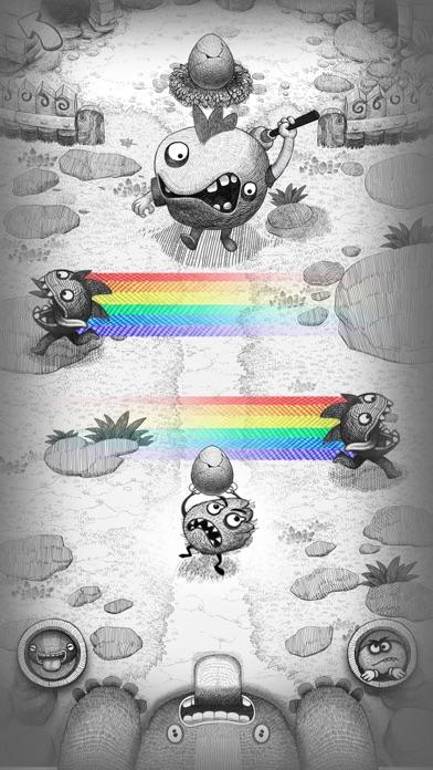 Bad Hungry Monster Game Screenshot