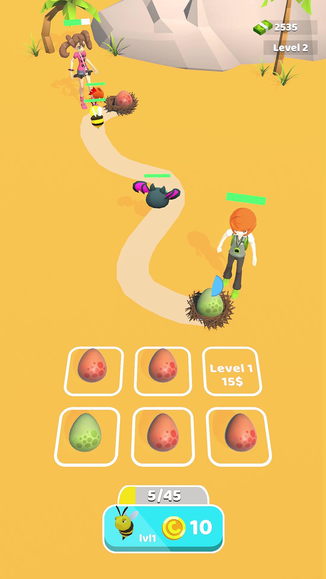 Monster Rush Game Screenshot